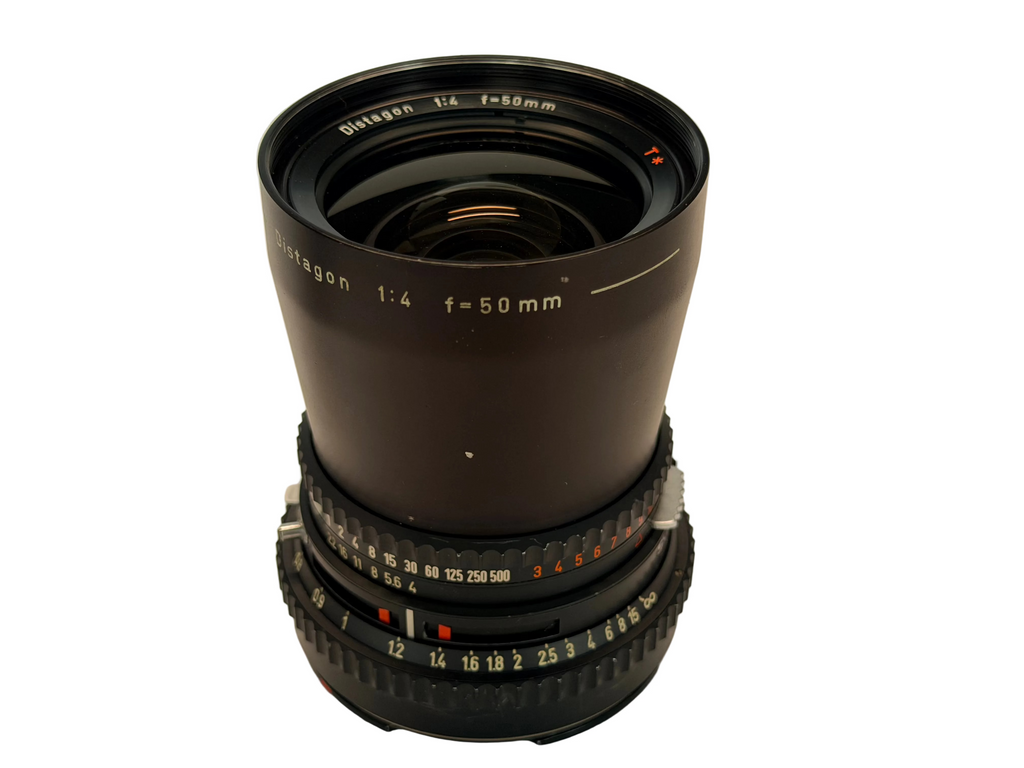 Hasselblad 50mm f4 Zeiss Distagon Black - serviced August 2026