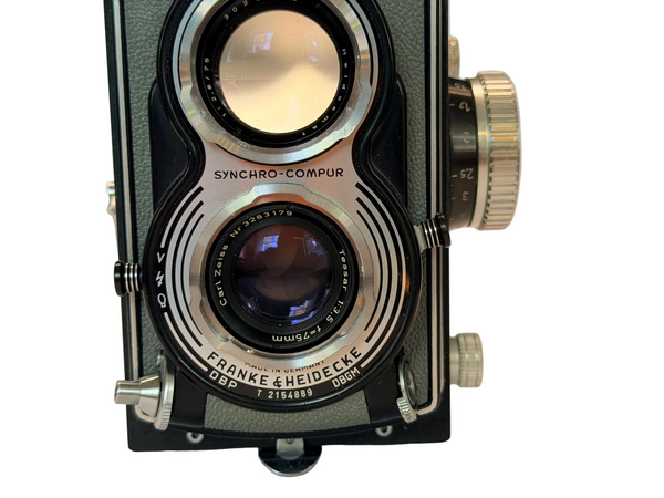 Rolleiflex T 75mm with f3.5 - serviced August 2026