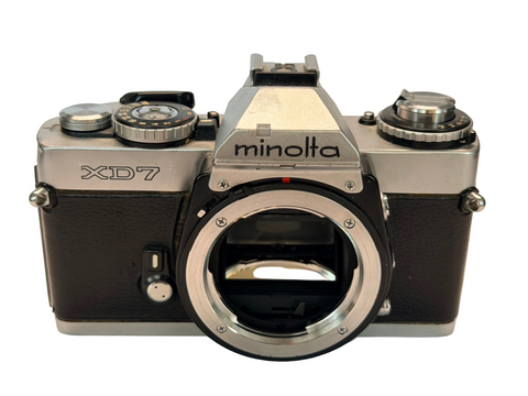Minolta XD7 Chrome - new light seals July 2026