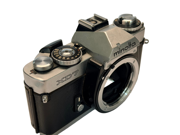 Minolta XD7 Chrome - new light seals July 2026