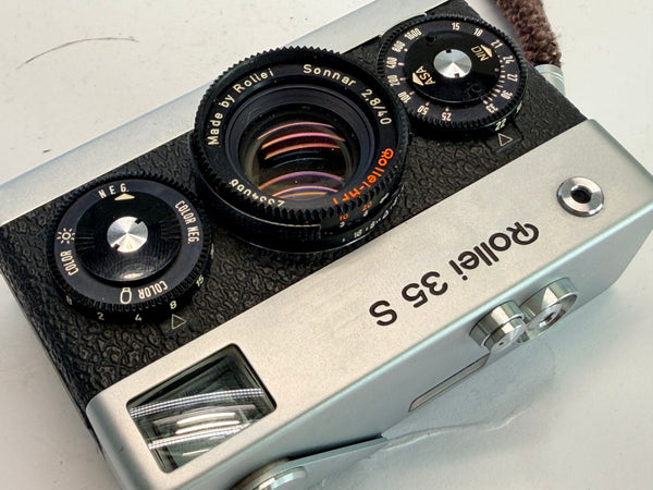 Rollei 35 S Chrome - serviced August 2026