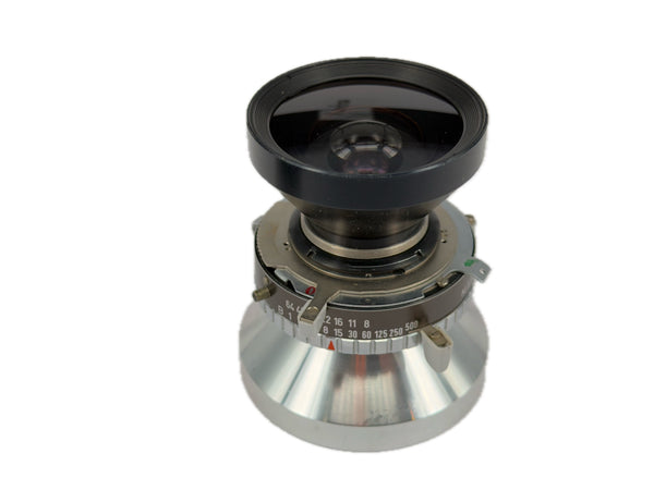 Schneider 90mm f8 Super-Angulon in Synchro-Compur shutter - Serviced August 2026