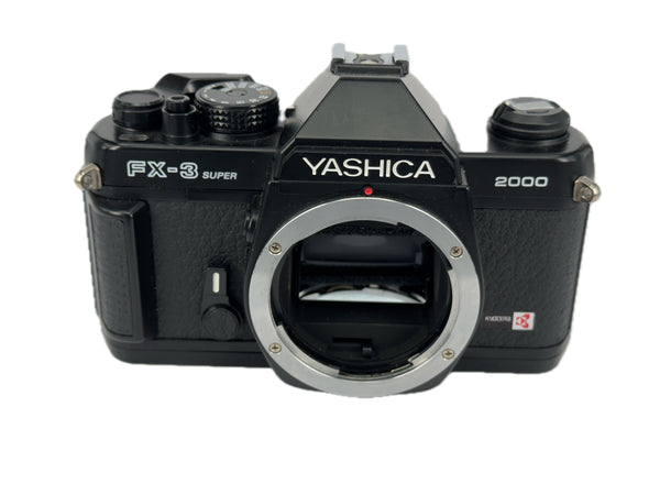 Yashica FX-3 Super 2000 - new light seals September 2025