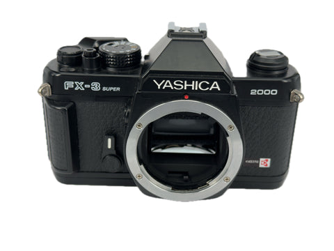 Yashica FX-3 Super 2000 - new light seals September 2025