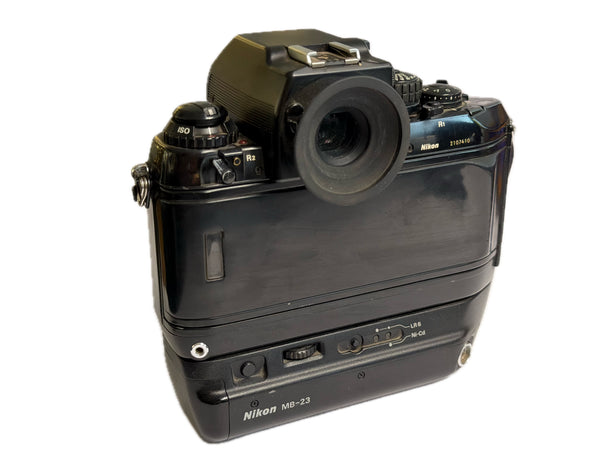 Nikon F4 with MB-23