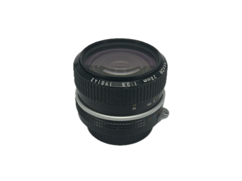 Nikon 28mm f3.5 Nikkor - serviced September 2025