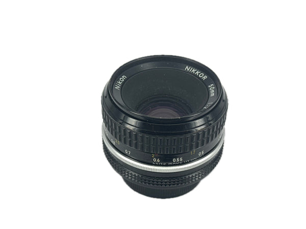 Nikon 50mm f2 Nikkor Ai-S - serviced September 2025