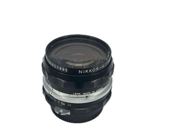 Nikon 28mm f3.5 Nikkor-H·C Auto Pre-AI - serviced September 2025