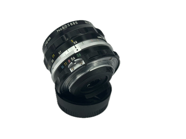Nikon 28mm f3.5 Nikkor-H·C Auto Pre-AI - serviced September 2025