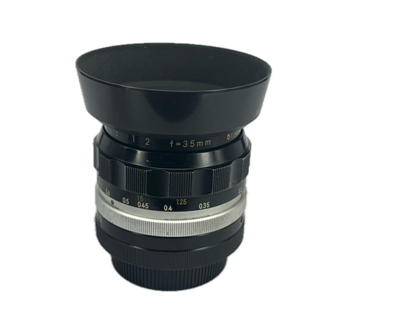Nikon 35mm f2 Nikkor-Q Auto - serviced September 2025