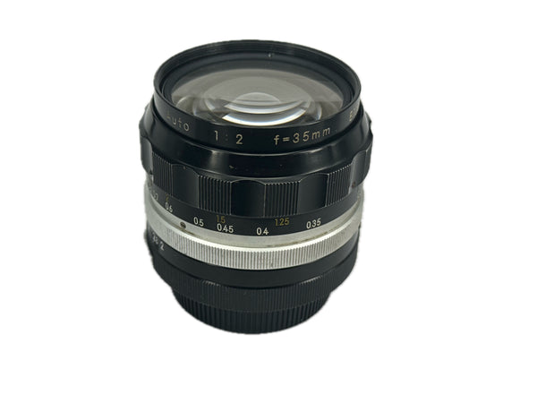 Nikon 35mm f2 Nikkor-Q Auto - serviced September 2025
