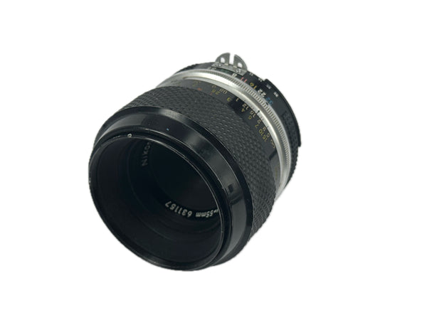 Nikon 55mm f3.5 Micro-Nikkor-P Auto AI-s - serviced September 2025