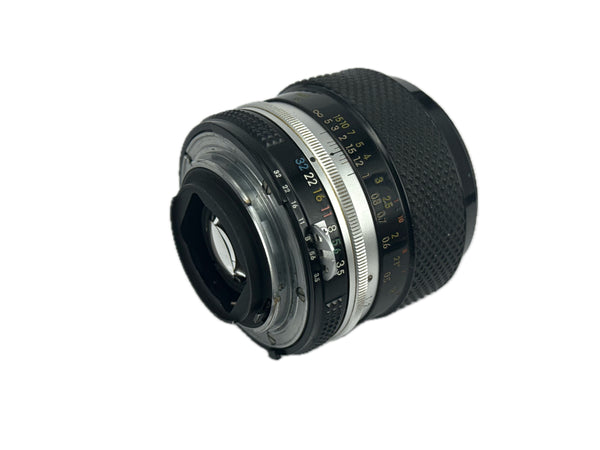 Nikon 55mm f3.5 Micro-Nikkor-P Auto AI-s - serviced September 2025