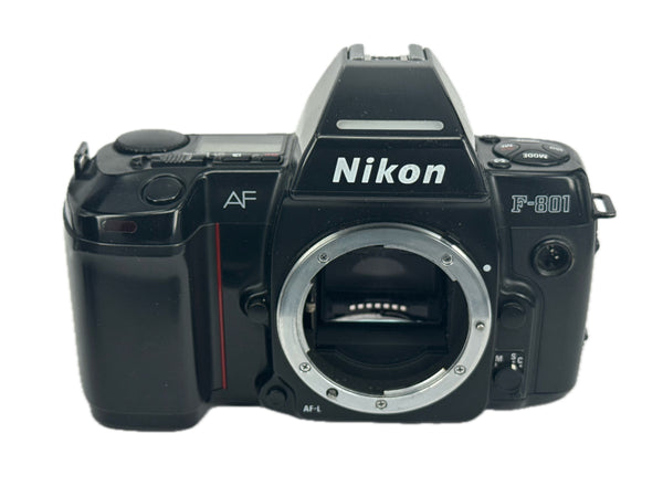 Nikon F-801 - new light seals September 2025