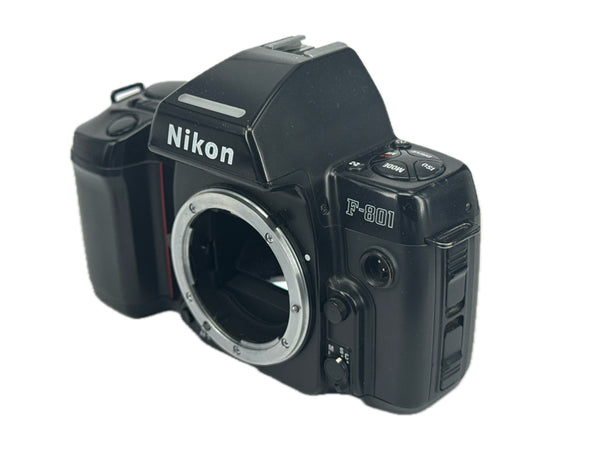 Nikon F-801 - new light seals September 2025