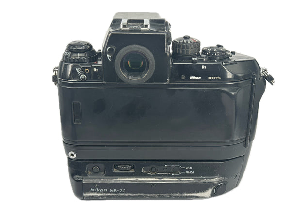 Nikon F4 with MF-23 Drive - new light seals September 2025