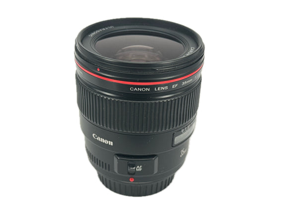Canon EF 35mm f1.4 L with EW-78C