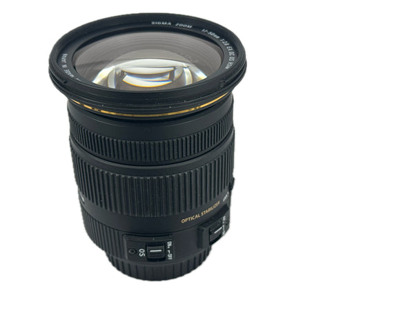 Sigma 17-50mm f2.8 DC EX HSM - for Canon