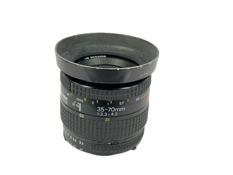 Nikon 35-70mm f3.3-4.5 Zoom-Nikkor Ai-s