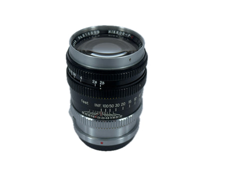 Nikon 10.5cm f2.5 Nikkor-P·C - S-mount - serviced September 2025