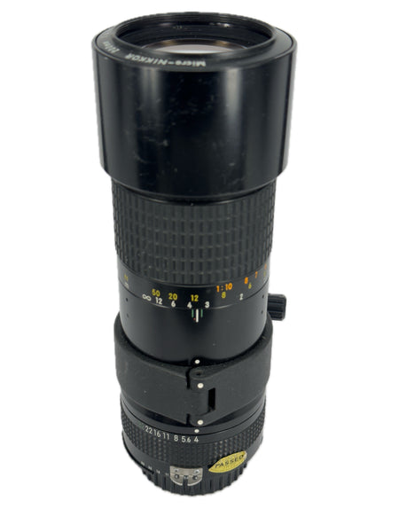 Nikon 200mm f4 Micro-Nikkor AI-s - serviced September 2025