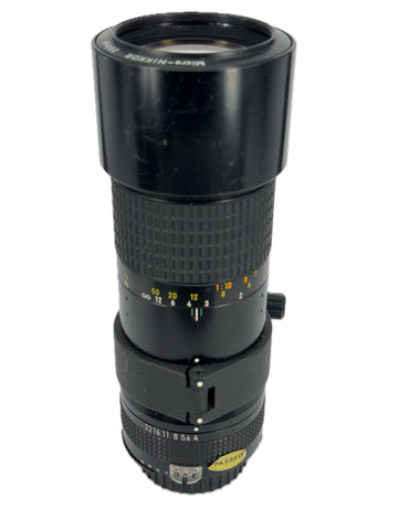 Nikon 200mm f4 Micro-Nikkor AI-s - serviced September 2025