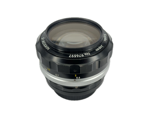Nikon 55mm f1.2 Nippon Kogaku Nikkor-S Auto - serviced September 2025
