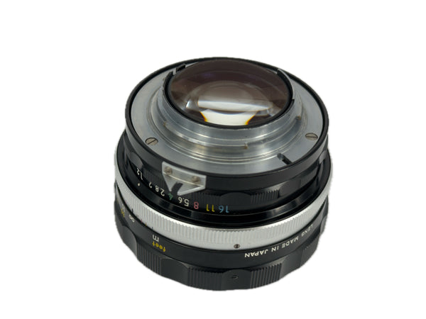 Nikon 55mm f1.2 Nippon Kogaku Nikkor-S Auto - serviced September 2025