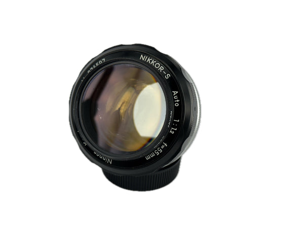 Nikon 55mm f1.2 Nippon Kogaku Nikkor-S Auto - serviced September 2025