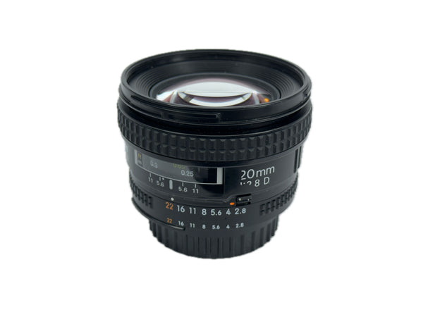 Nikon 20mm f2.8 AF D Nikkor with hood HB-4