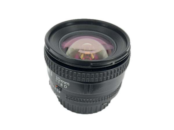 Nikon 20mm f2.8 AF D Nikkor with hood HB-4