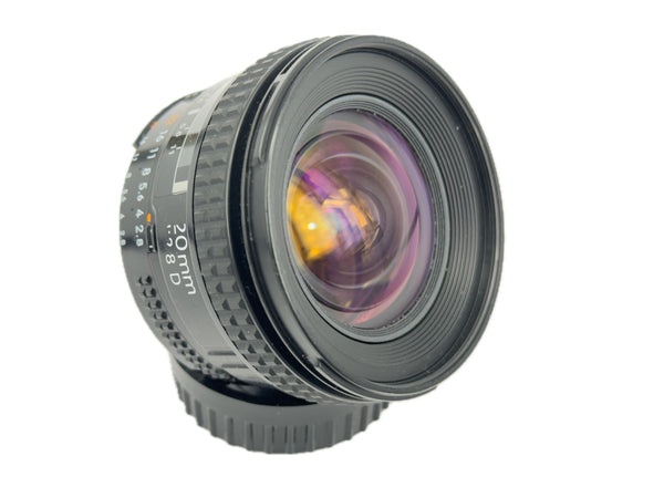 Nikon 20mm f2.8 AF D Nikkor with hood HB-4