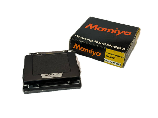 Mamiya Focusing Hood Model P for Polaroid 600SE - Like new in box