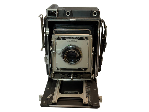 Graflex Crown Graphic 4x5 Field Press Camera with Schneider 135mm f4.7 Xenar - cl'a September 2025