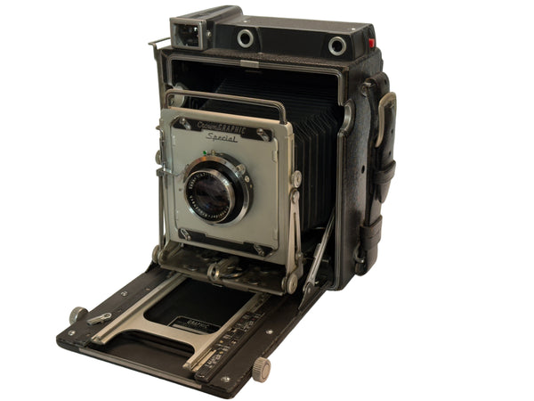 Graflex Crown Graphic 4x5 Field Press Camera with Schneider 135mm f4.7 Xenar - cl'a September 2025