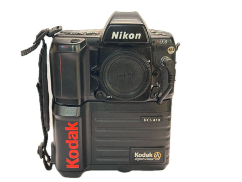 Kodak DCS 410 with Nikon N90S