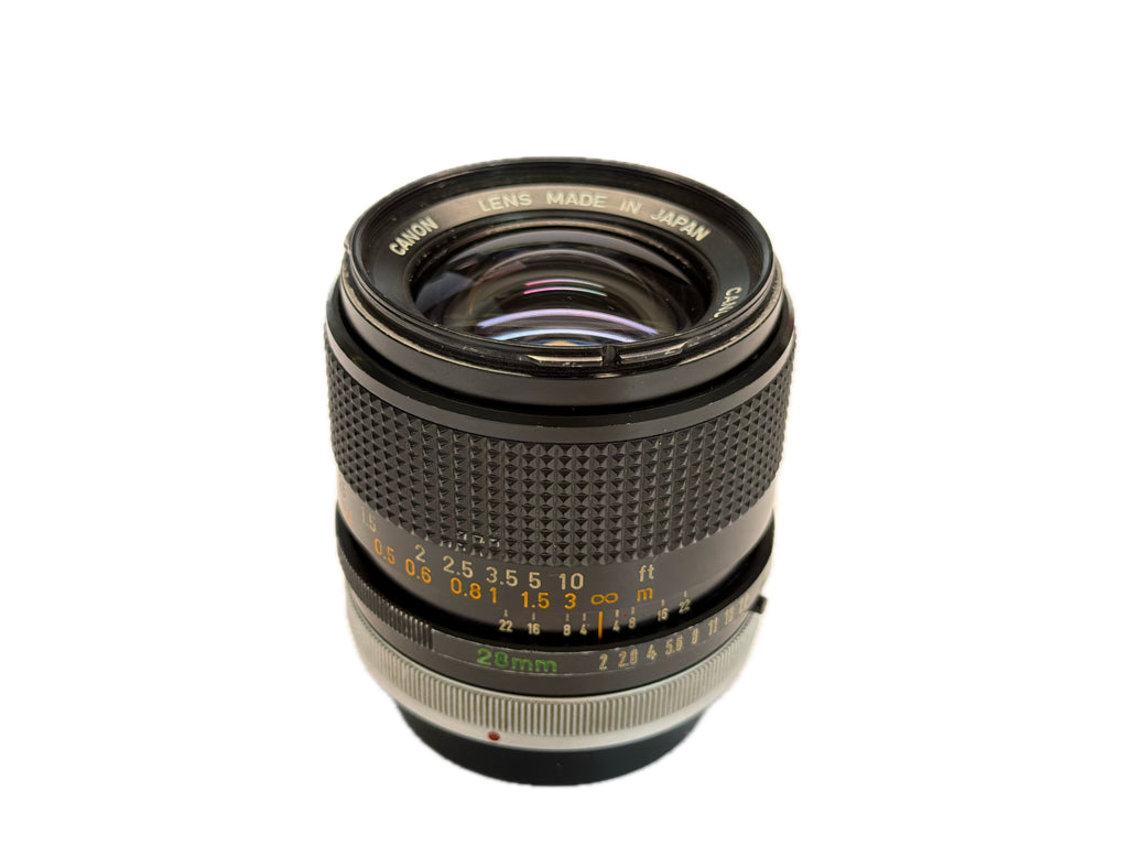 Canon FD 28mm f2 S.S.C.