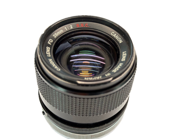 Canon FD 28mm f2 S.S.C.