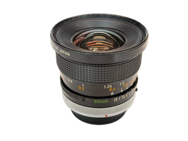 Canon FD 20mm f2.8 S.S.C.