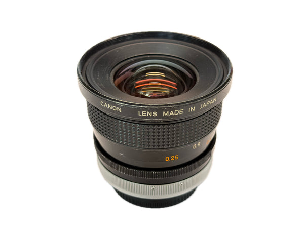 Canon FD 20mm f2.8 S.S.C.