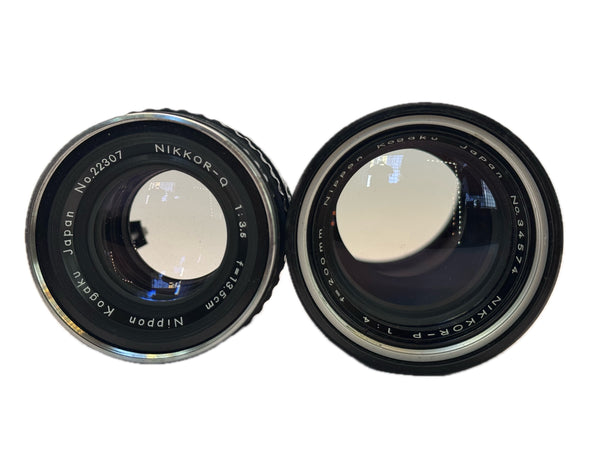 Zensa Bronica S2 with 3 lenses