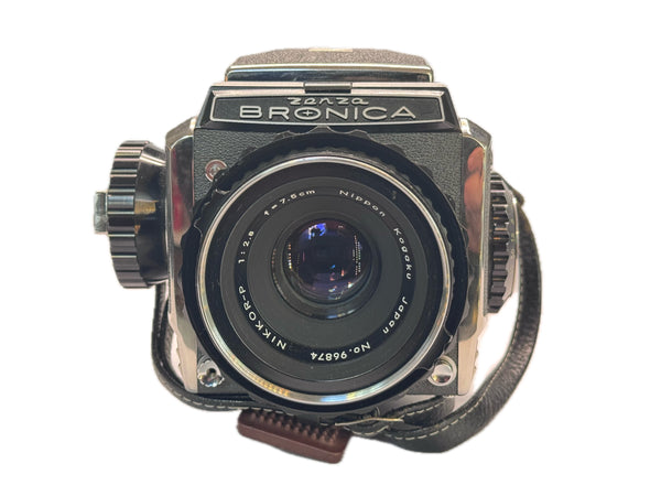 Zensa Bronica S2 with 3 lenses