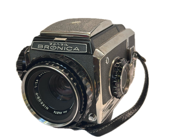 Zensa Bronica S2 with 3 lenses