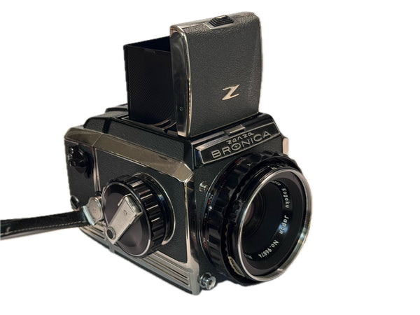Zensa Bronica S2 with 3 lenses