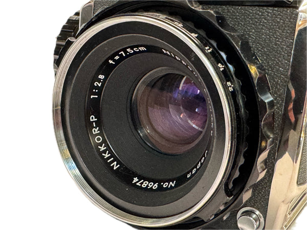 Zensa Bronica S2 with 3 lenses