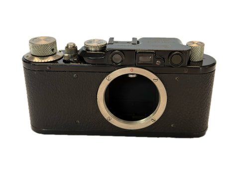 Leica II Black 1932 - serviced September 20226