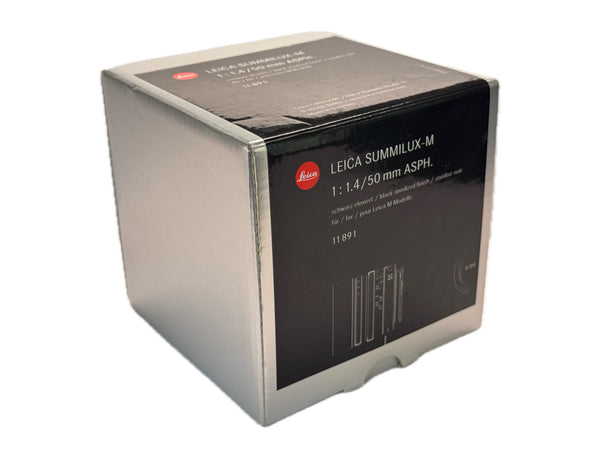 Leica 50mm f1.4 Summilux-M ASPH  11891