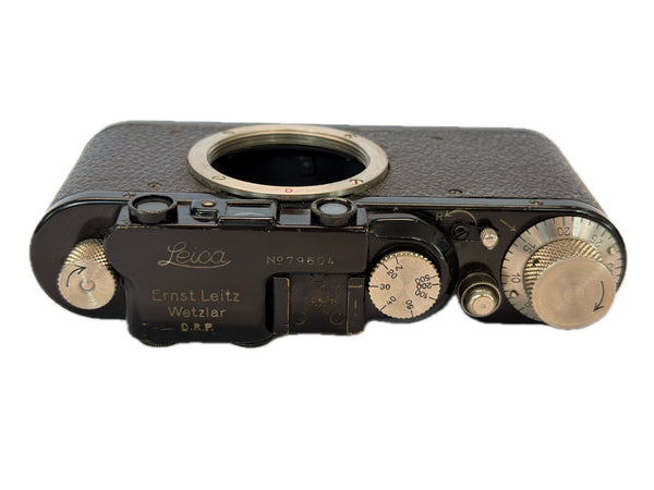 Leica II Black 1932 - serviced September 20226