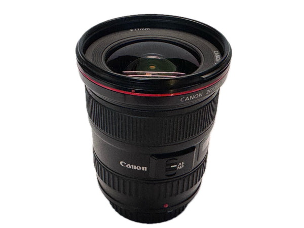 Canon EF 17-40mm f4 L USM with hood EW-83E