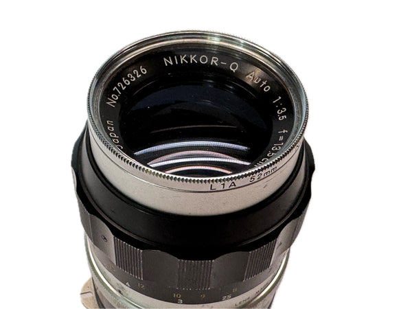 Nippon Kogaku 13.5cm f3.5 Nikkor-Q Auto - cl'a October 2025